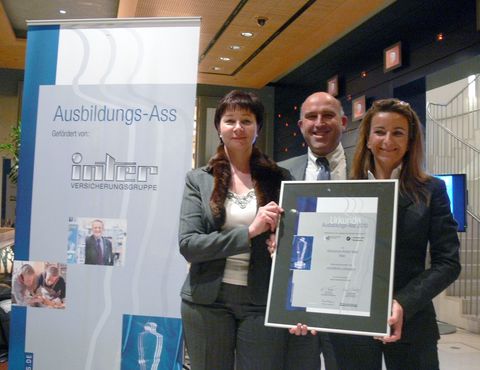 Heimschule Kloster Wald gewinnt Ausbildungs-Ass 2010.