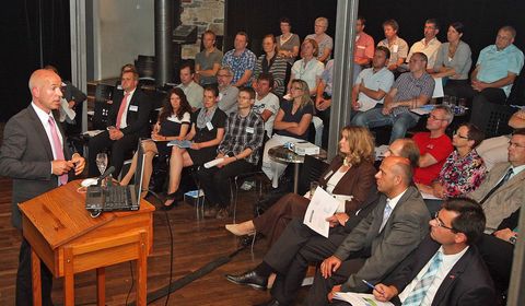 Veranstaltung "Fachkräfte binden - Wettbewerbsfähigkeit sichern", 7. Juli 2011, Horb