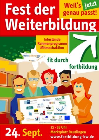 Bunt, vielfältig und lebendig - so präsentieren sich Kammern und Weiterbildungseinrichtungen beim diesjährigen Weiterbildungsfest 2010